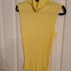 NWT sleeveless turtleneck.